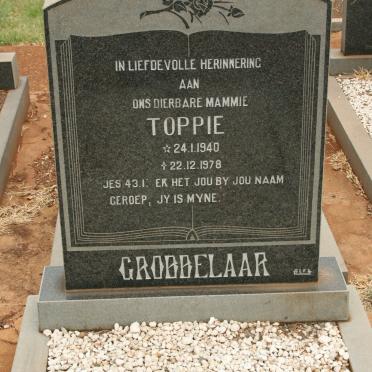GROBBELAAR Toppie 1940-1978