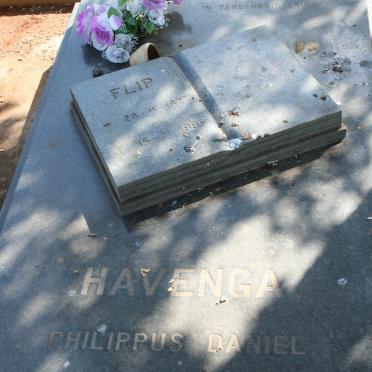 HAVENGA Philippus Daniel 1927-1996