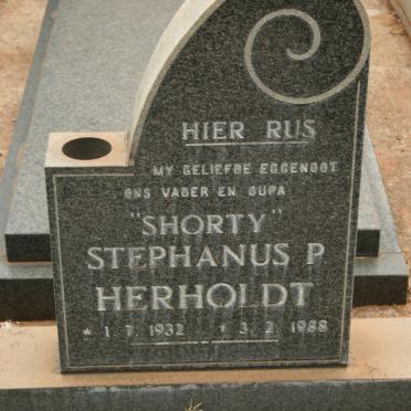 HERHOLDT Stephanus P. 1932-1988