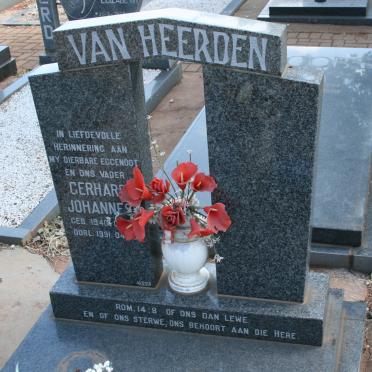 HEERDEN Gerhard Johannes, van 1940-1991