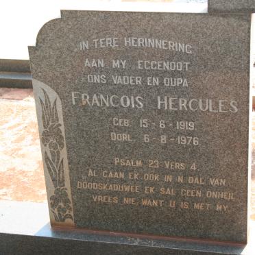 HERCULES Francois 1919-1976