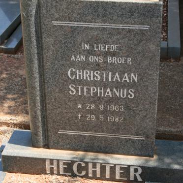 HECHTER Christiaan Stephanus 1963-1982
