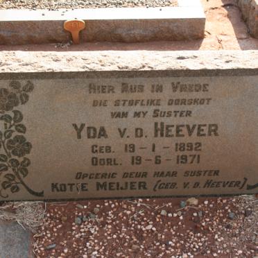 HEEVER Yda, v.d. 1892-1971