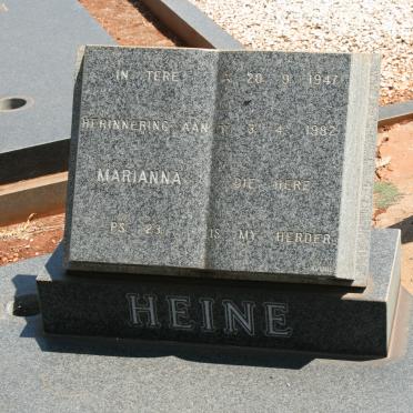 HEINE Marianna 1947-1982