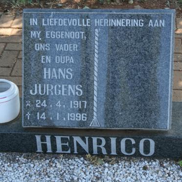 HENRICO Hans Jurgens 1917-1996