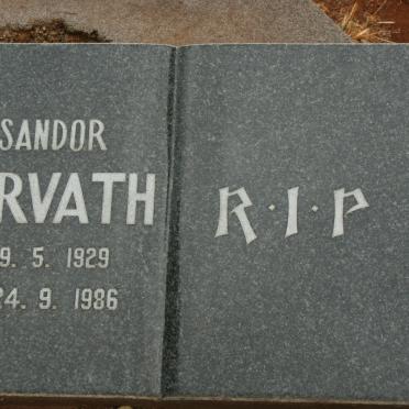 HORVATH Sandor 1929-1986
