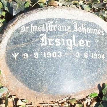 IRSIGLER Frans Johannes 1903-1994