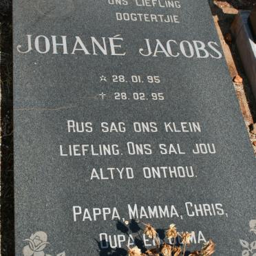 JACOBS Johané 1995-1995