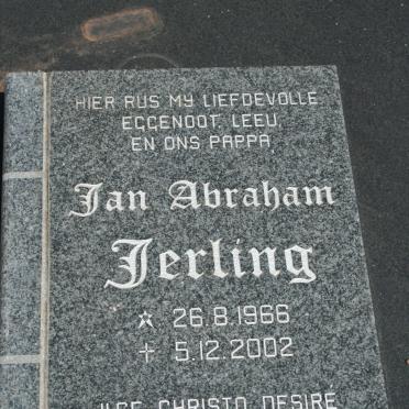 JERLING Jan Abraham 1966-2002