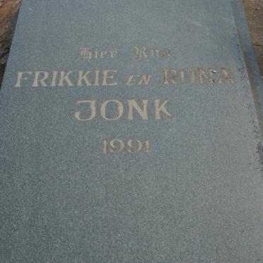 JONK Frikkie -1991 &amp; Rona -1991