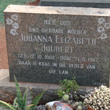 JOUBERT Johanna Elizabeth 1902-1967