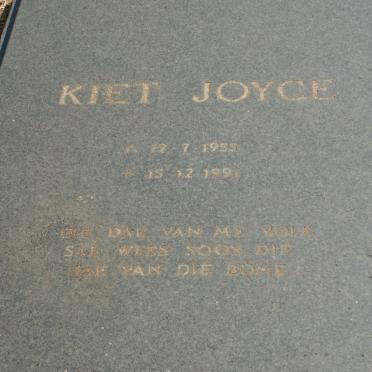 JOYCE Kiet 1955-1991