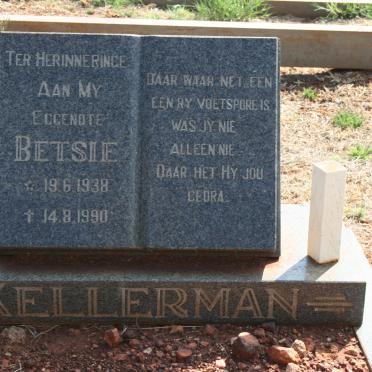 KELLERMAN Betsie 1938-1990