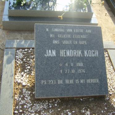 KOCH Jan Hendrik 1918-1976