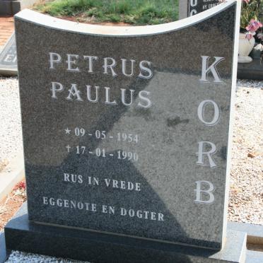 KORB Petrus Paulus 1954-1996