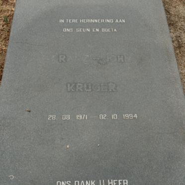 KRUGER Franz-John 1971-1994