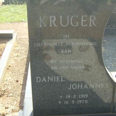 KRUGER Daniel Johannes 1919-1975
