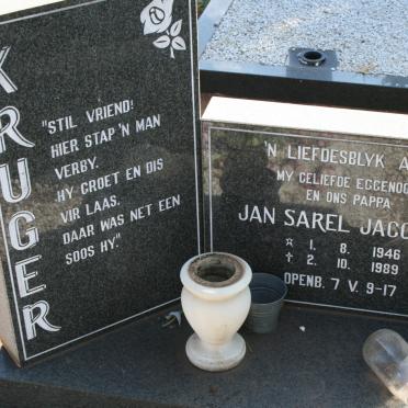 KRUGER Jan Sarel Jacobus 1946-1989