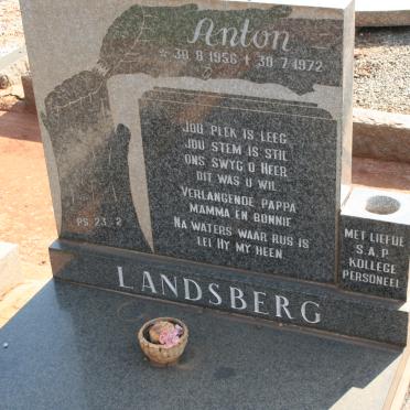 LANDSBERG Anton 1956-1972