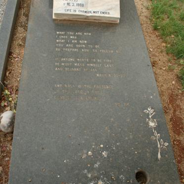 LANGE Pieter, de 1933-1988