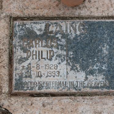 LAING Carlos Philip1929-1993