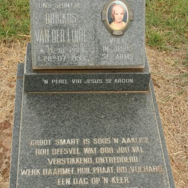 LINDE Drigkus, van der 1989-1993
