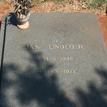 LINDEQUE Jan 1946-1977