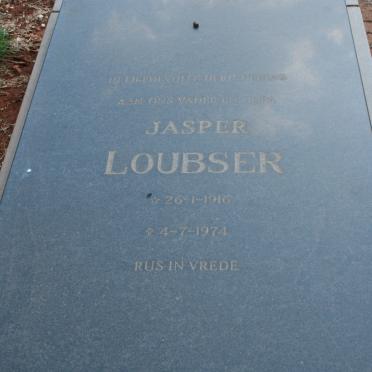 LOUBSER Jasper 1916-1974