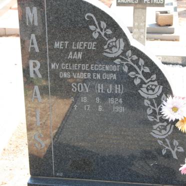 MARAIS H.J.H. 1924-1991