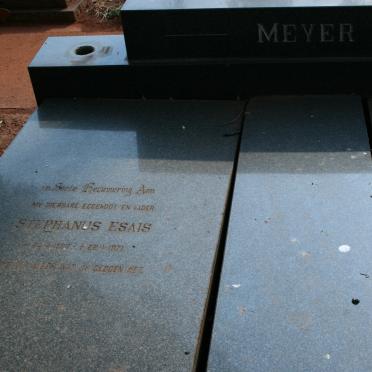MEYER Stephanus Esais 1908-1971