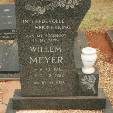 MEYER Willem 1933-1982