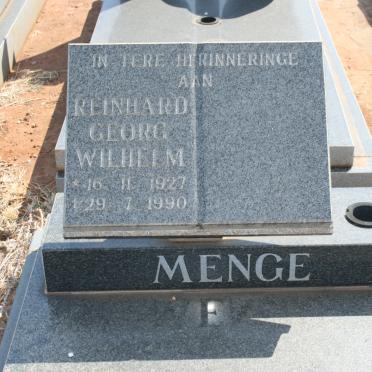 MENGE Klinhard Georg Wilhelm 1927-1990