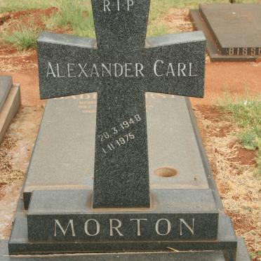 MORTON Alexander Carl 1948-1975