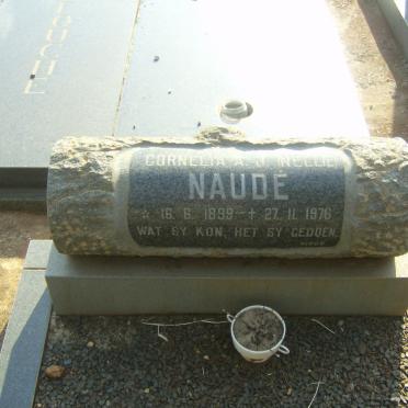 NAUDÉ Cornelia A.J. 1899-1976