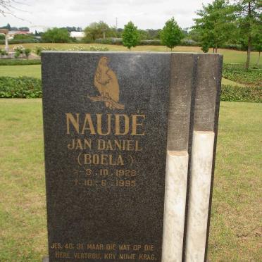 NAUDE Jan Daniel 1928-1995