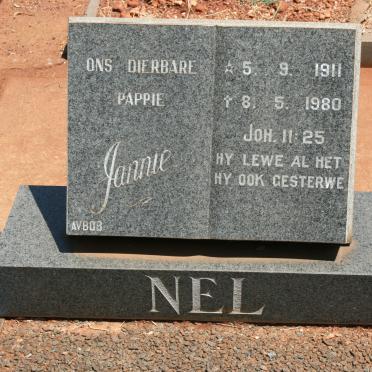 NEL Jannie 1911-1980