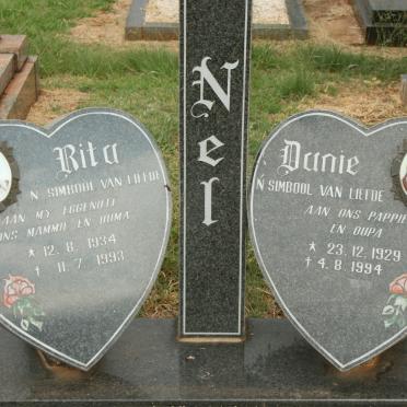 NEL Danie 1929-1994 &amp; Rita 1934-1993