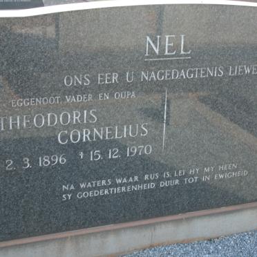 NEL Theodoris Cornelius 1896-1970