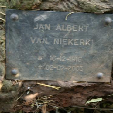 NIEKERK Jan Albert, van 1916-2003