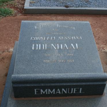 ODENDAAL Cornelia Sussana 1941-1964