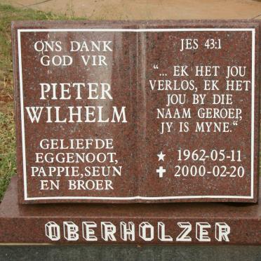 OBERHOLZER Pieter Wilhelm 1962-2000