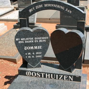 OOSTHUIZEN Tommie 1922-2002