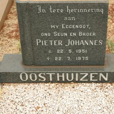 OOSTHUIZEN Pieter Johannes 1951-1975