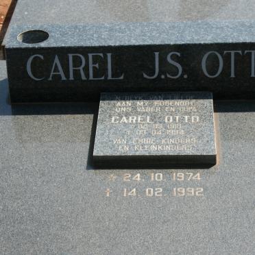 OTTO Carel 1918-1994 :: OTTO Carel J.S. 1974-1992