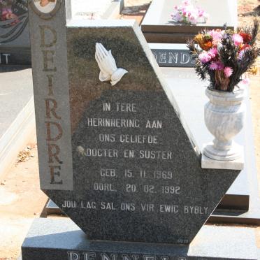 PENNELS Deirdre 1969-1992
