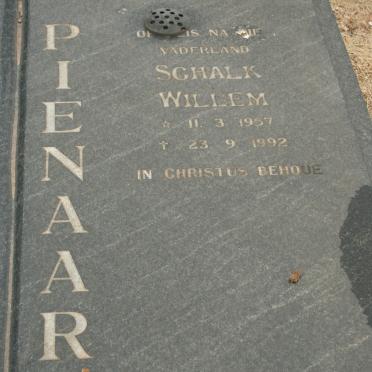 PIENAAR Schalk Willem 1957-1992