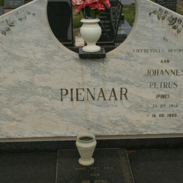 PIENAAR Johannes Petrus 1914-1988