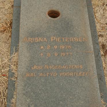 PIETERSEN Arisna 1976-1977