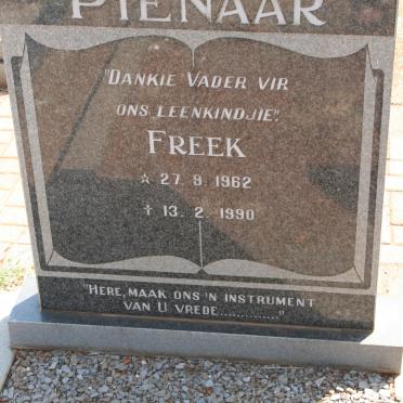 PIENAAR Freek 1962-1990