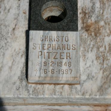 PITZER Christo Stephanus 1948-1997